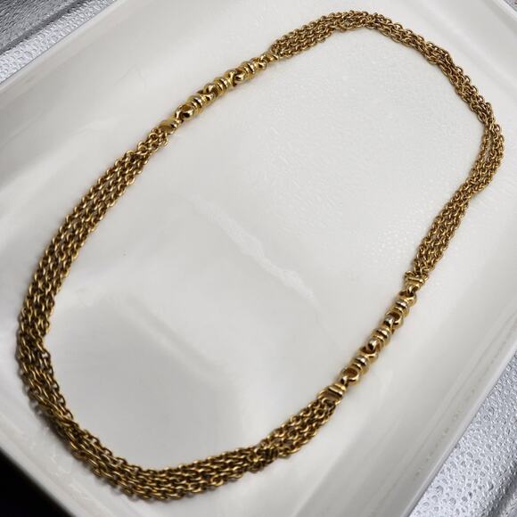 Vintage Golden Necklace - Picture 5 of 5